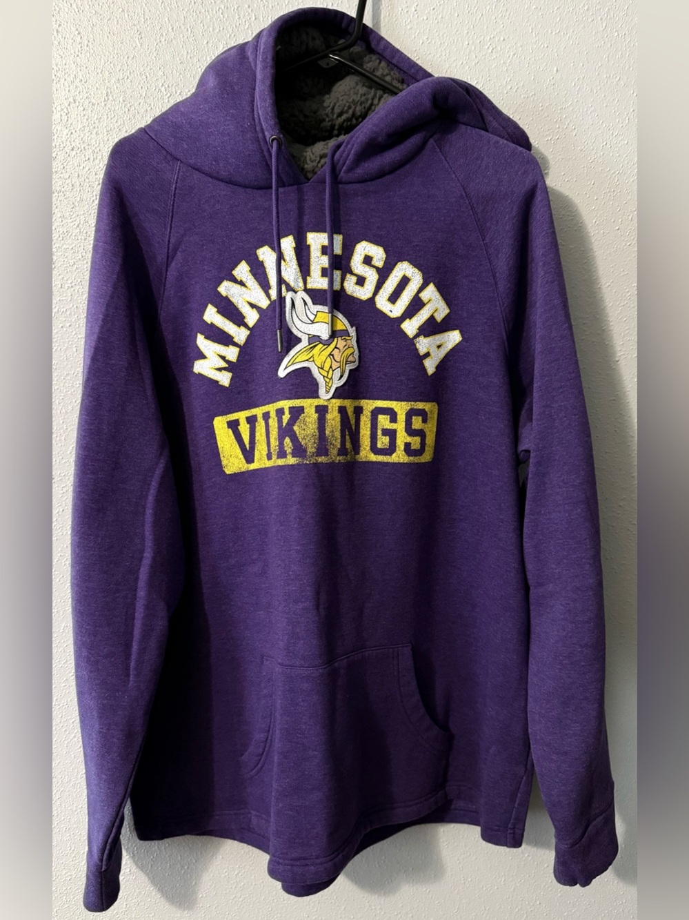 Minnesota Vikings Purple Hooded Sweatshirt